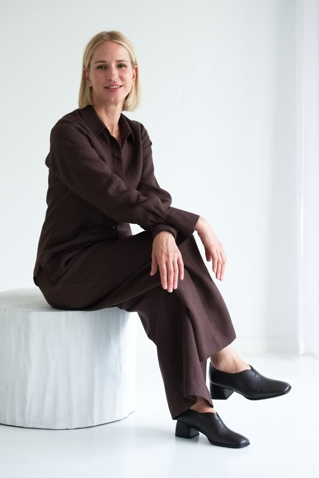 Leinenhemd für Damen "DINA"