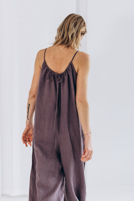 Overall aus leichten Leinen "Paula"