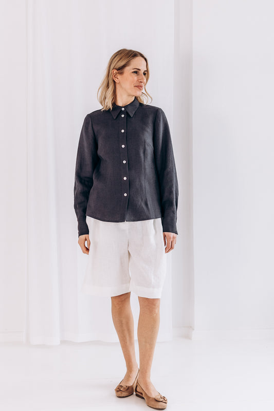 Timeless linen shirt "Dina"