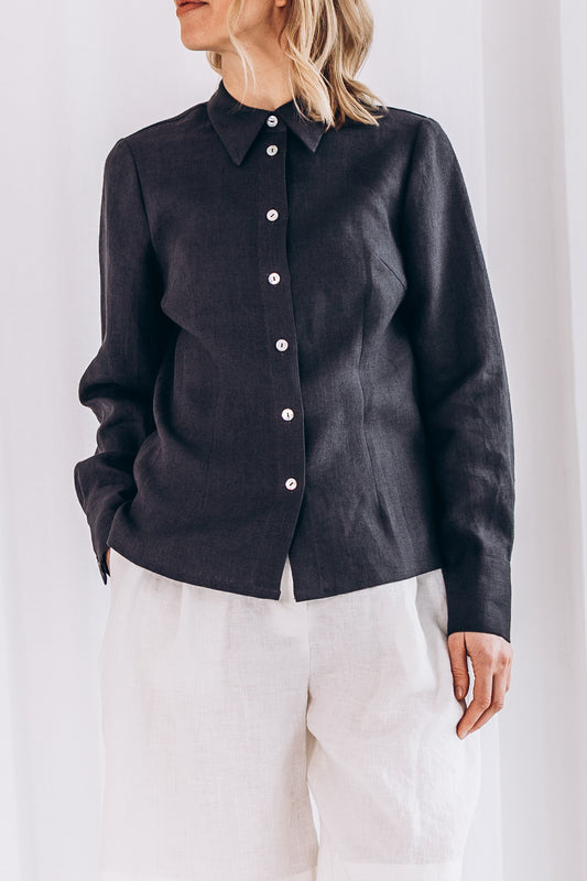 Timeless linen shirt "Dina"