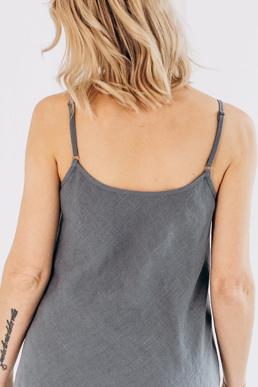 Ruby Linen Slip Dress