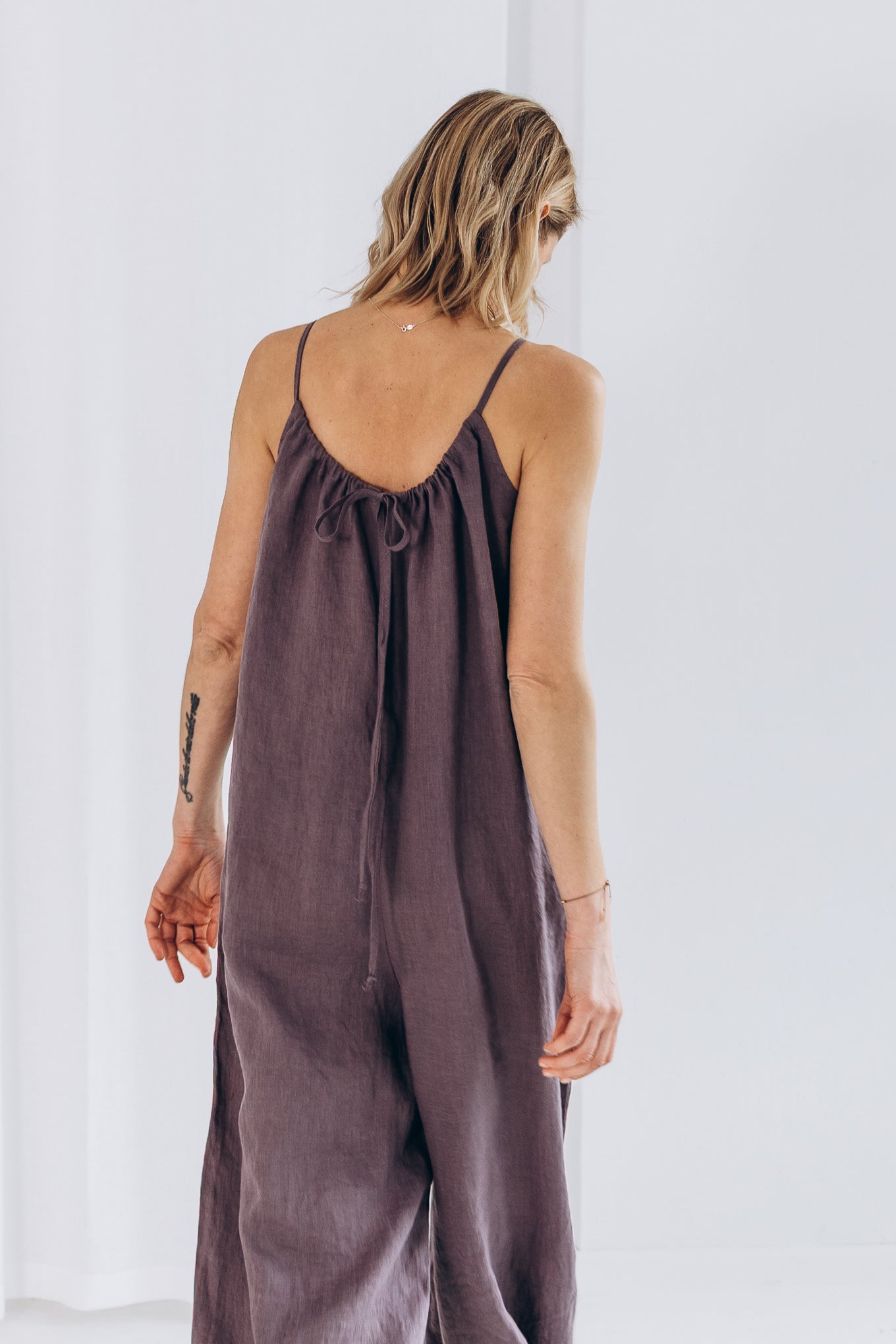 Overall aus leichten Leinen "Paula"