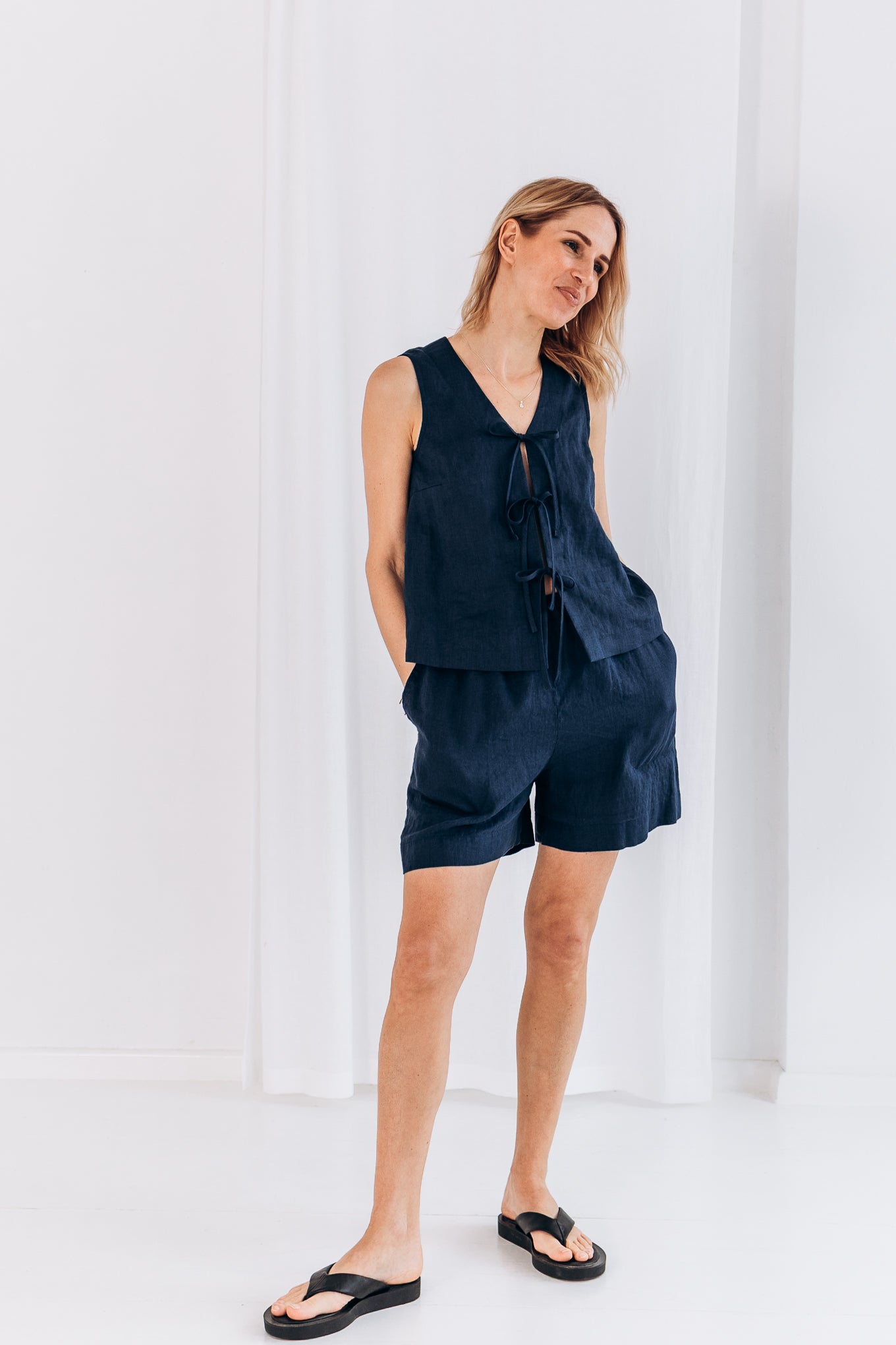 Short Linen Shorts "Billy"