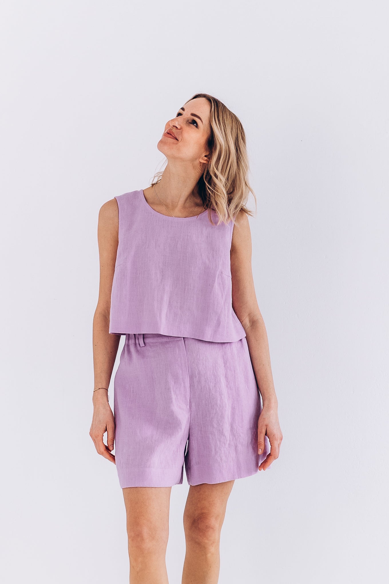 Short Linen Shorts "Iris"