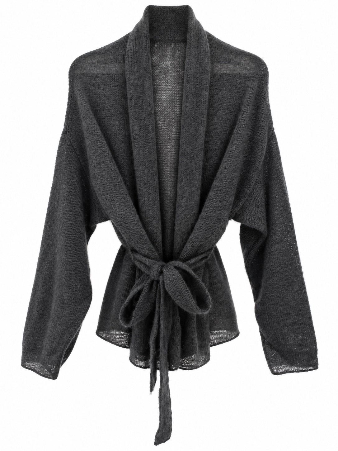 Kidmohair & Seide Strickjacke Damen